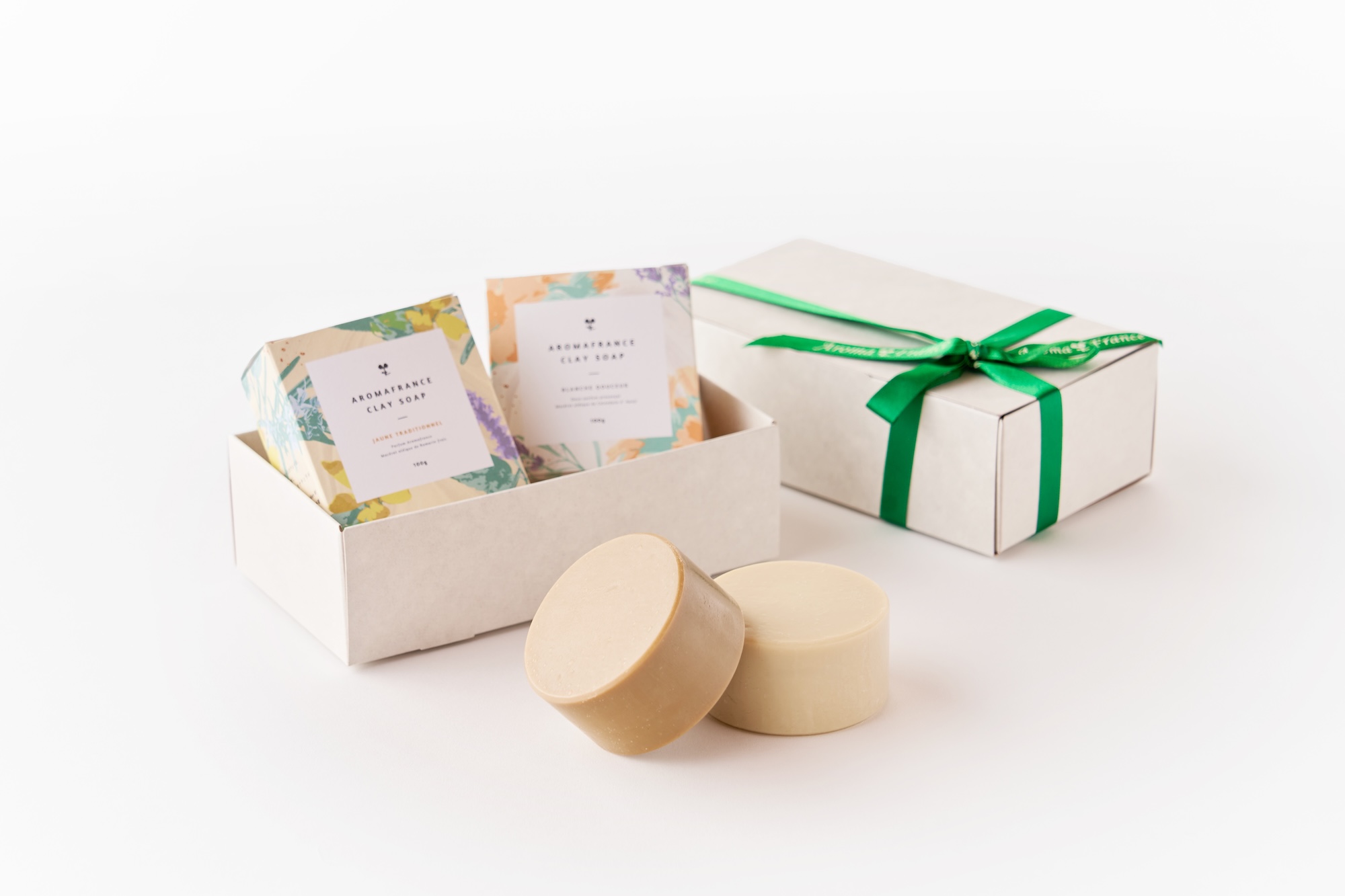 ラッピング例（クレイソープ）