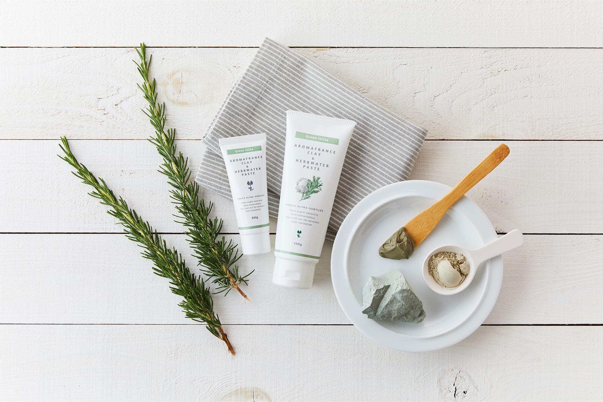 クレイ＆ハーブウォーターペースト