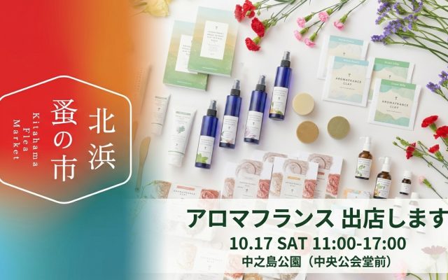 北浜蚤の市に出店します｜10月17日（土）中之島公園